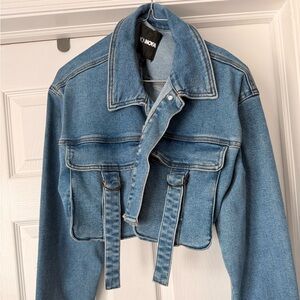 Fashion Nova Blue Jean Jacket